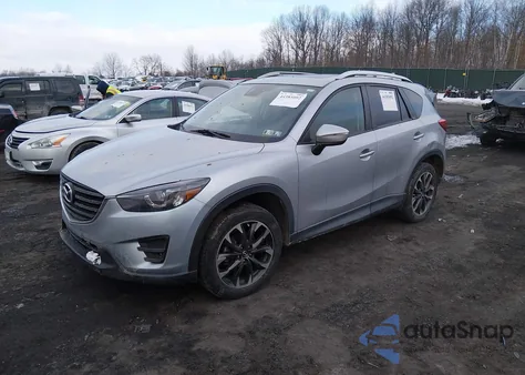 2016 Mazda Cx-5 Grand Touring z USA, uszkodzony, nr VIN JM3KE4DY8G0606763